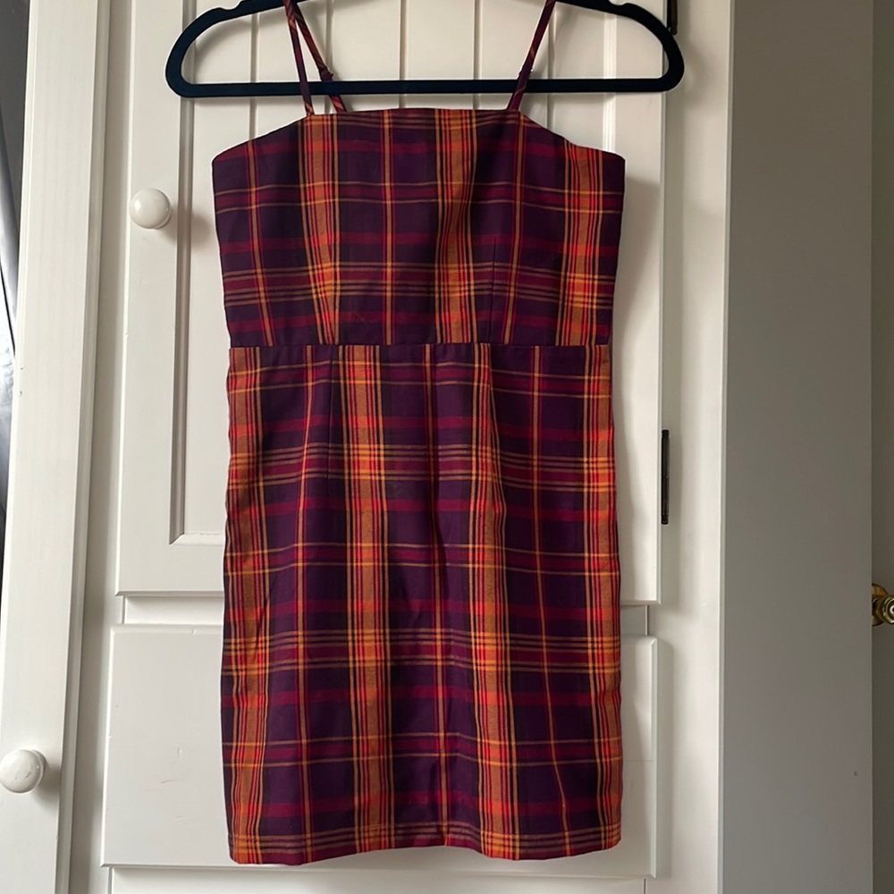 Forever21 Plaid Girls Cami Dress